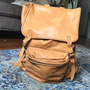 Vintage Leather Backpack